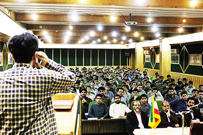 جلسه توجیهی کارآموزان قضایی دانشگاه علوم قضایی