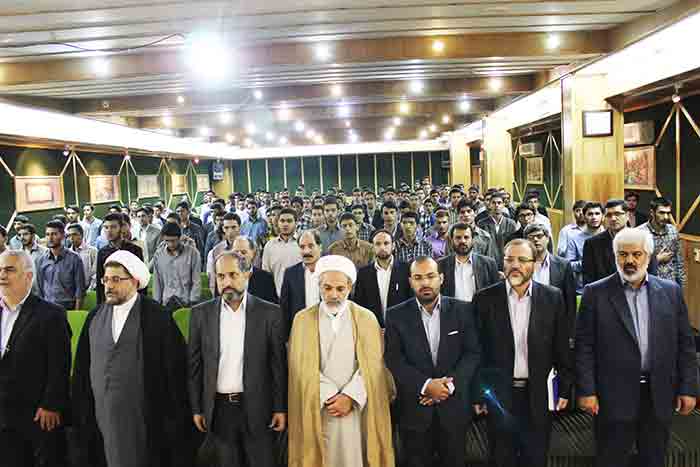 مراسم استقبال از دانشجویان جدید الورود